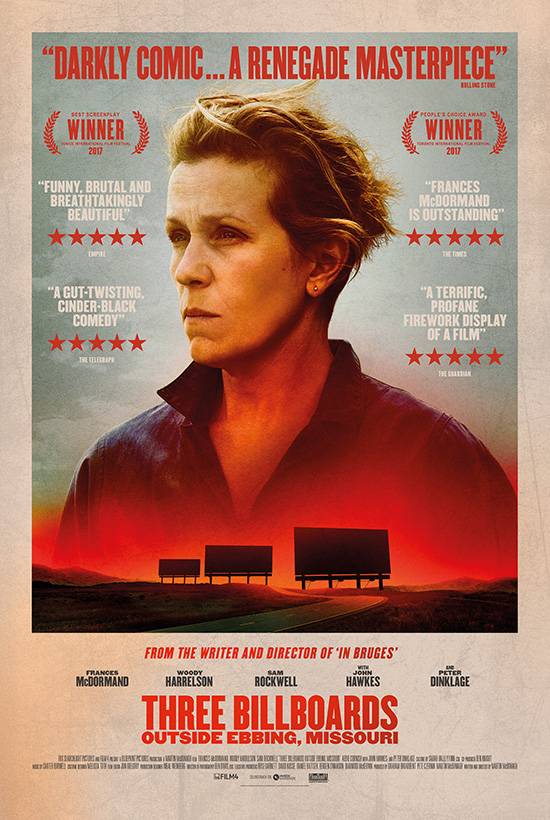 Film Club – December 17th – Three Billboards Outside Ebbing&nbsp;Missouri