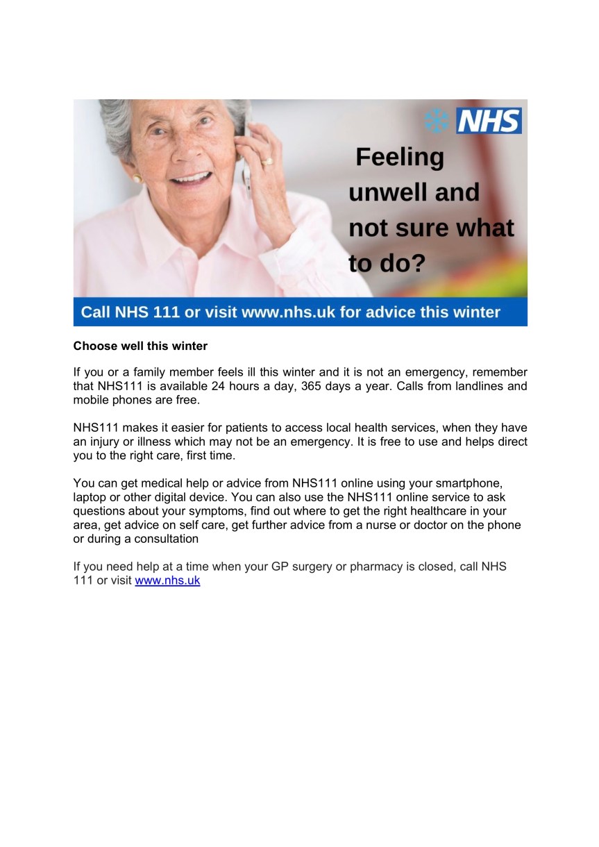 Choose well this winter 2019